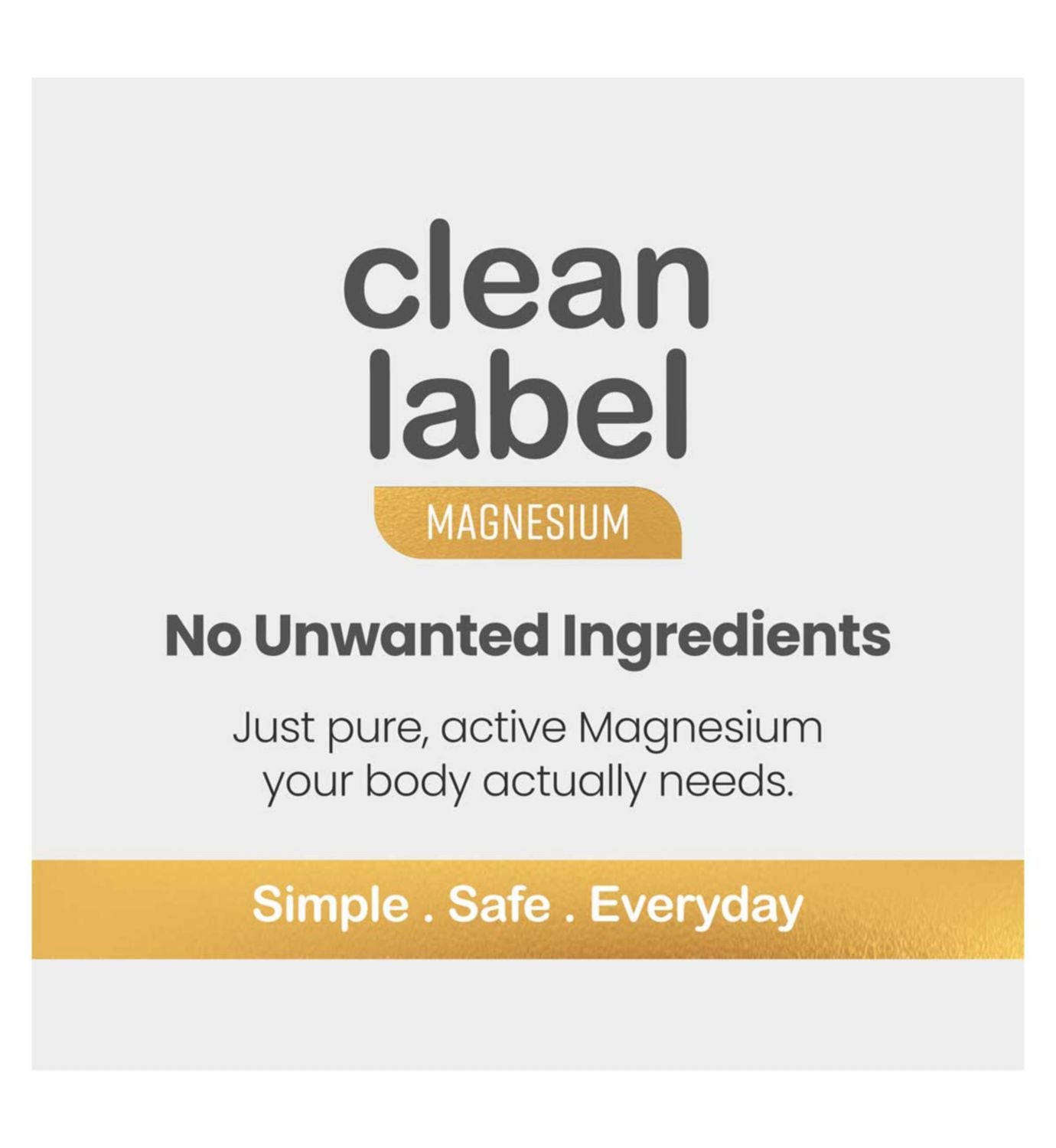 Vitabright Magnesium Glycinate 180 capsules (British brand)