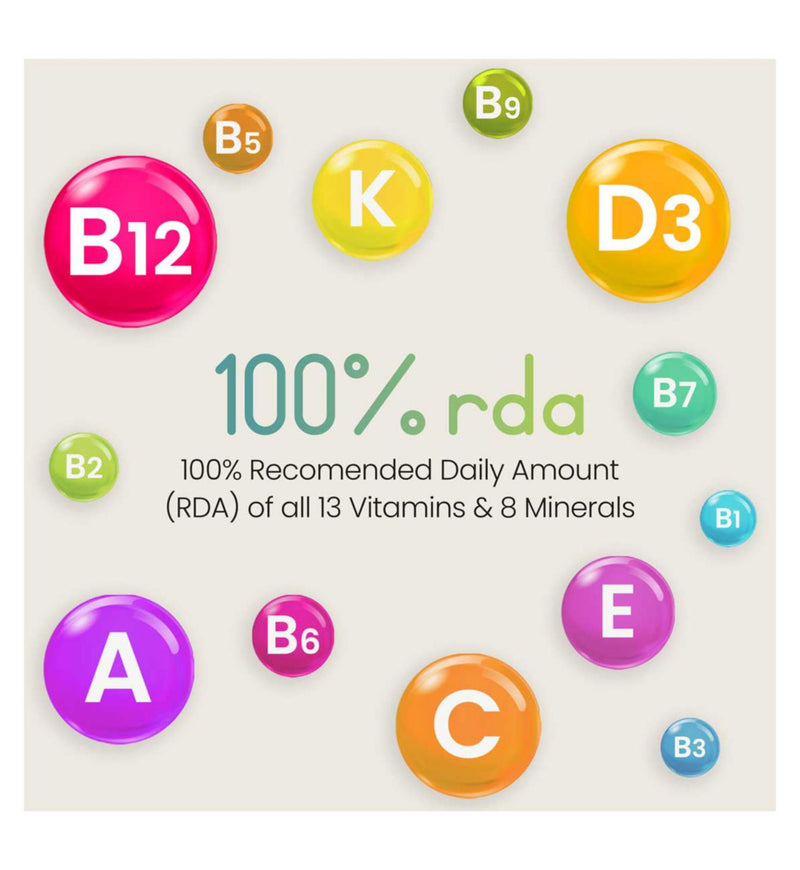 Vitabright multivitamins 400 tablets - imported from the UK