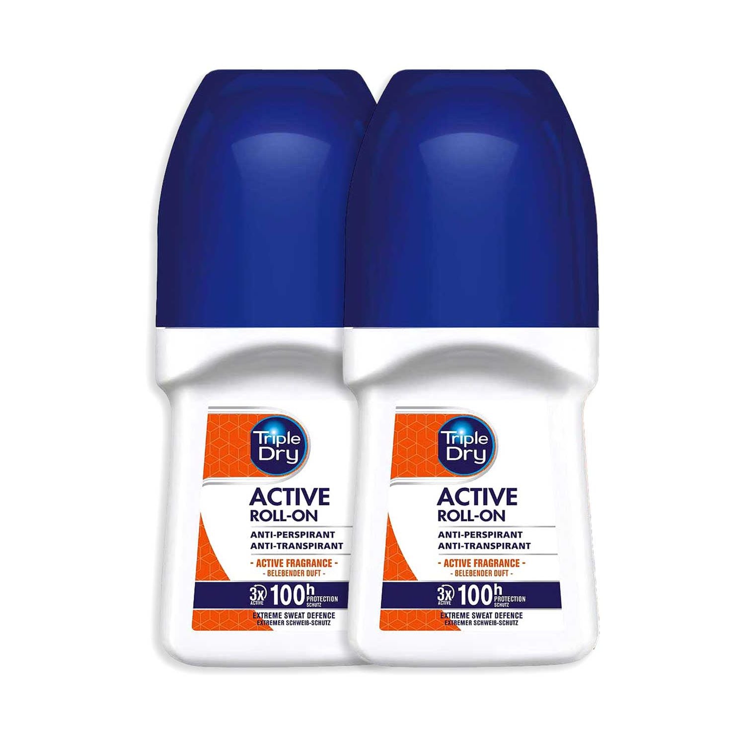 Triple Dry active AP roll on bundle, UK version