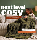 Silentnight heated throw olive green, UK version
