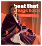 Silentnight blanket Winter Berry 180x240cm, imported from the UK