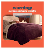 Silentnight blanket Winter Berry 180x240cm, imported from the UK