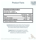 Bettervits Biotin Complex capsules with selenium and zinc 60 count - (British brand)