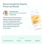 Bettervits Vitamin D3 60 capsules, imported from the UK