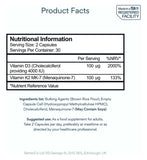 Bettervits Vitamin D3 60 capsules, imported from the UK