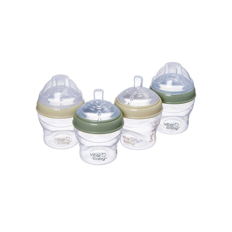 Vital Baby Nurture Breast Like Bottle 150ml 4pk