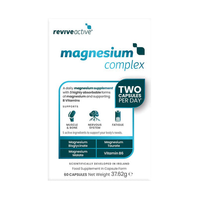 Boots Revive Active Magnesium Complex Capsules 60S- Buy online at McGrocer