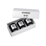 STORIES Parfums perfumed candle trio N.01 210g (British brand)