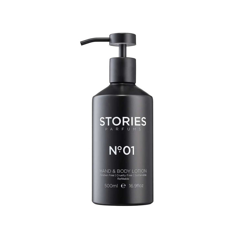 Stories N.01 hand and body lotion 500ml - British product