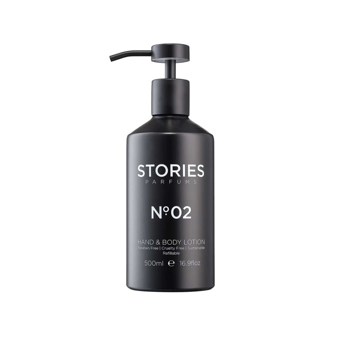 Stories N.02 hand and body lotion 500ml - British product