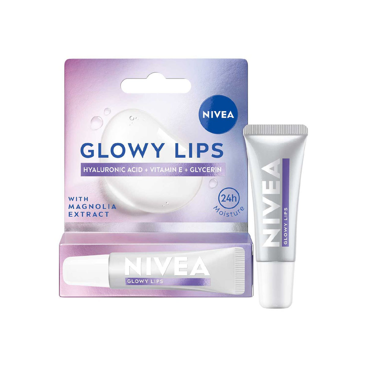 NIVEA Glowy Lips lip balm 10ml, UK version