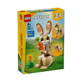 LEGO building set Cute Bunny 3-in-1, UK version