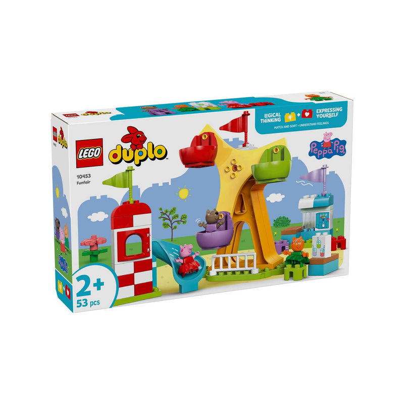 LEGO DUPLO Peppa Pig Funfair toddler toy, imported from the UK