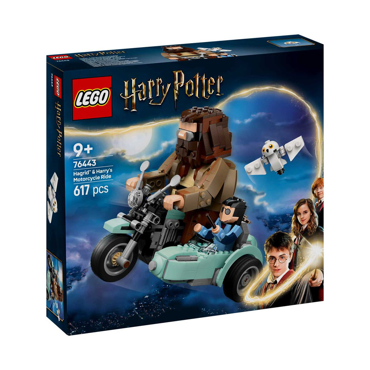 LEGO Harry Potter Hagrid and Harry's motorcycle building toy - British product