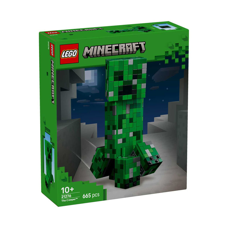 LEGO Minecraft Creeper figure building set (21276), UK version