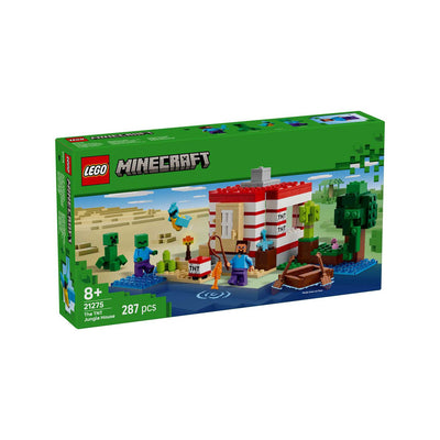 Boots LEGO Minecraft The TNT Jungle House Building Set- Buy online at McGrocer