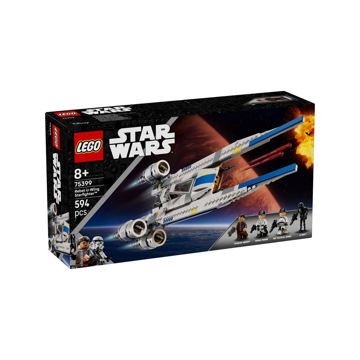 LEGO Star Wars U-Wing Starfighter building set 75399, UK version