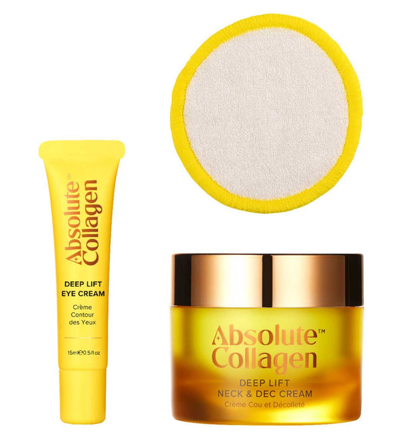 Absolute Collagen Brighten & Sculpt Duo Set 15ml Eye 50ml N&D, imported from the UK