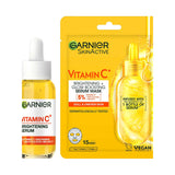 Garnier Vitamin C Glow Duo serum and sheet mask bundle - British product