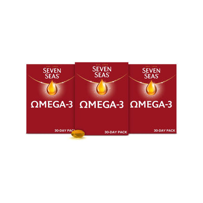 Boots Seven Seas Omega-3 Fish Oil + Vitamin D Whole Body Health Bundle, 3-Pack- Buy online at McGrocer