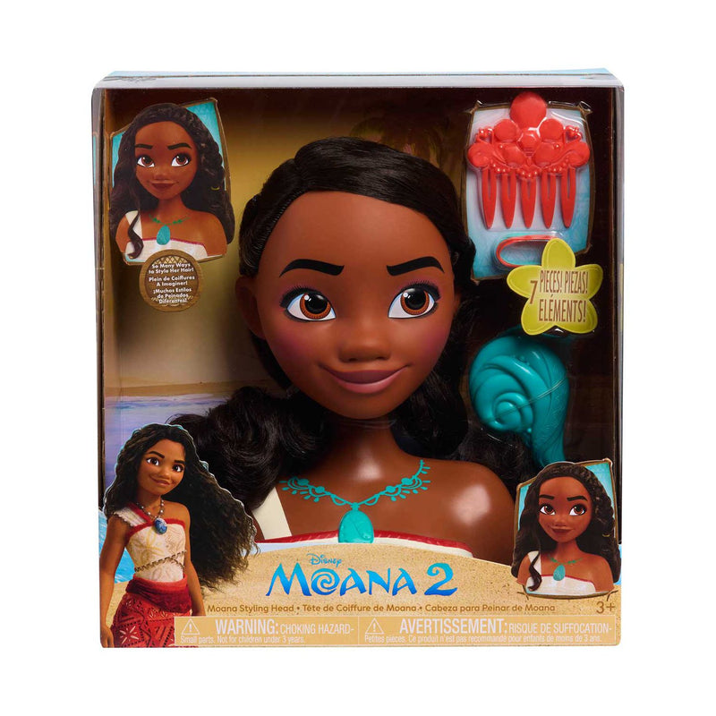 Just Play Disney Princess Moana styling head 8 inch, UK version