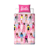 Barbie Unboxed single duvet bedding set reversible - British product