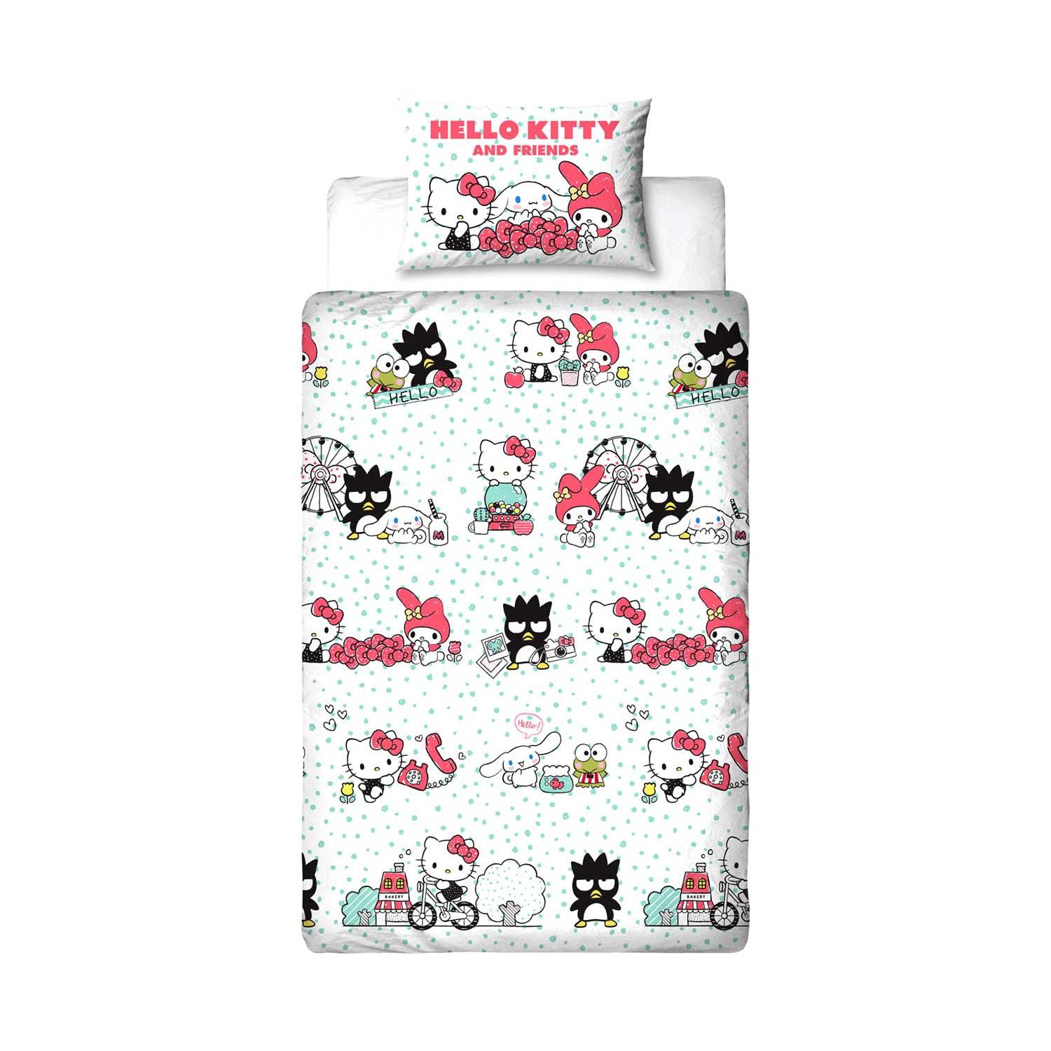 Hello Kitty single duvet bedding set - British product