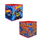 Hot Wheels storage boxes 2 pack 30cm cubes, UK version