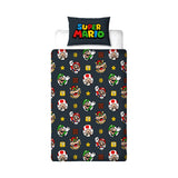 Nintendo Super Mario single duvet cover set, imported from the UK