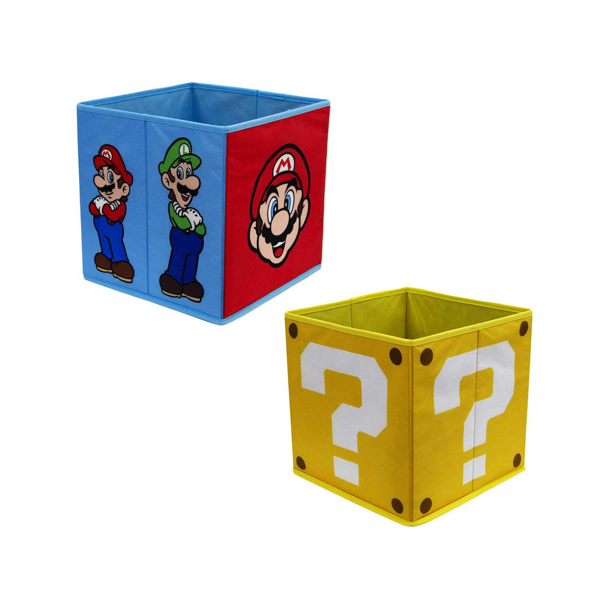 Nintendo Super Mario 2-Pack storage box set - British product