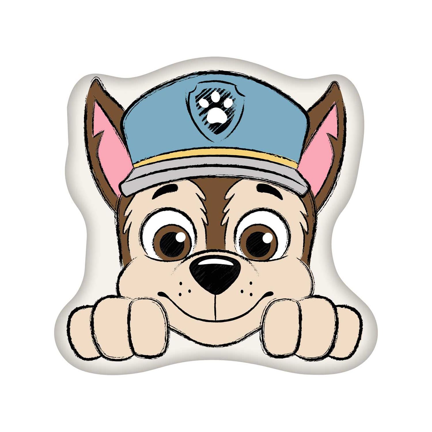 Paw Patrol reversible shaped cushion 35cm, imported from the UK