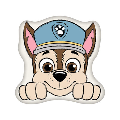 Boots Paw Patrol Chase & Rubble Reversible Shaped Cushion 35 x 35cm- Buy online at McGrocer