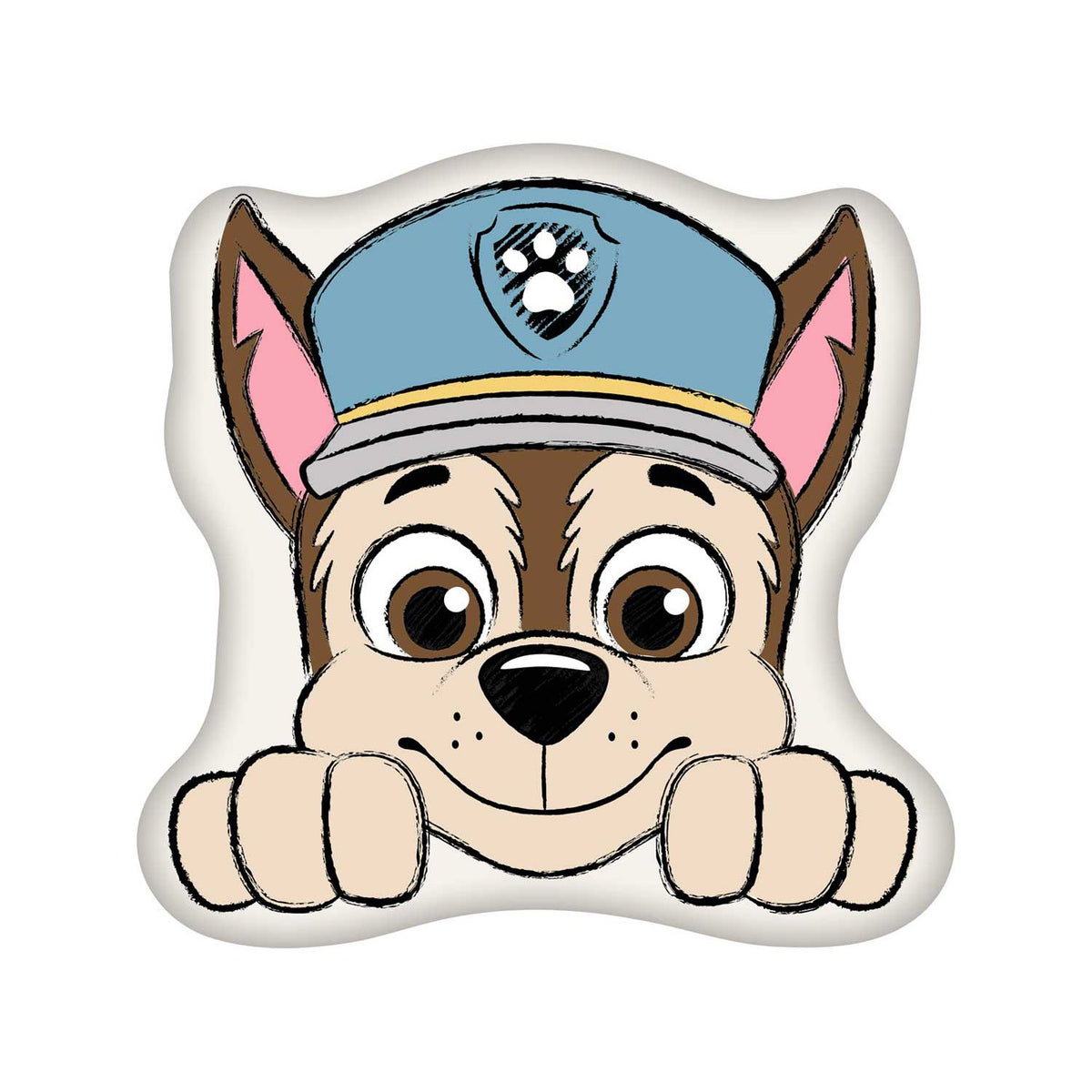 Paw Patrol reversible shaped cushion 35cm, imported from the UK