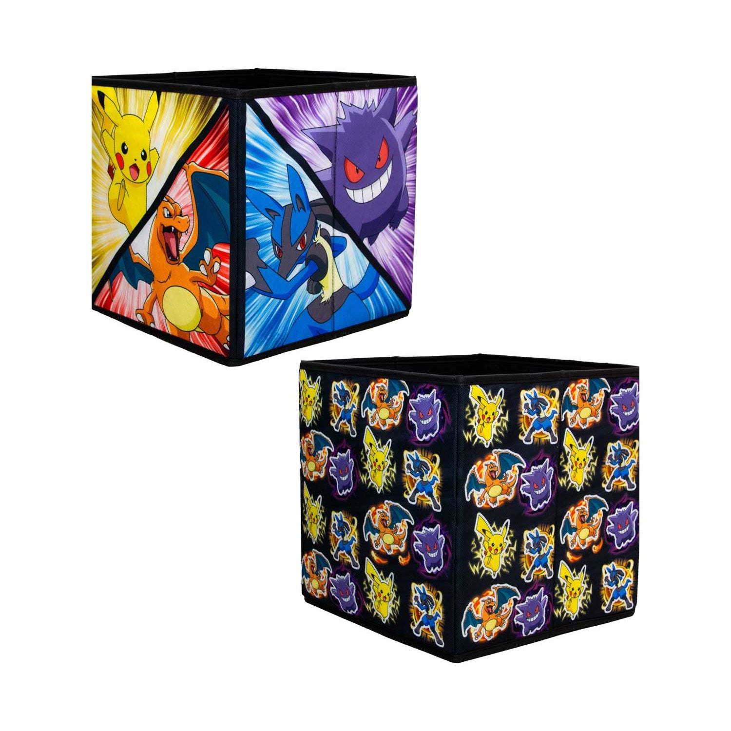 Pokemon storage boxes 2 pack 30x30x30cm, imported from the UK