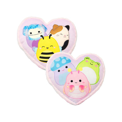 Boots Squishmallows Flash Heart-Shaped Cushion 34 x 30cm- Buy online at McGrocer