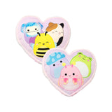 Squishmallows heart-shaped cushion 34x30cm - British product
