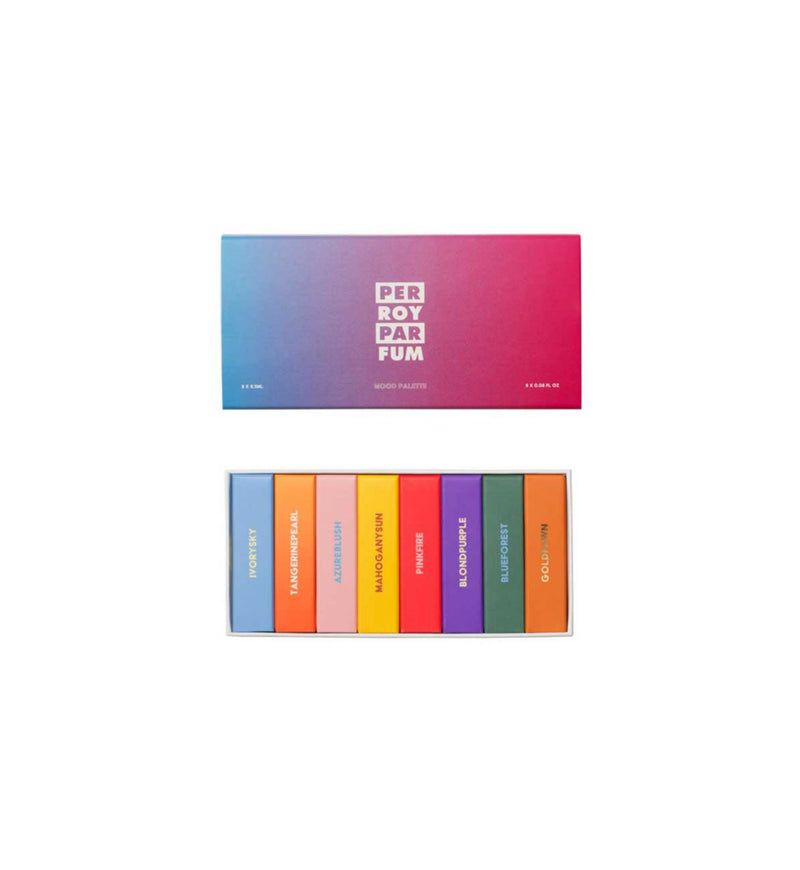 Perroy Mood Palette fragrance set 8x2.5ml (British brand)