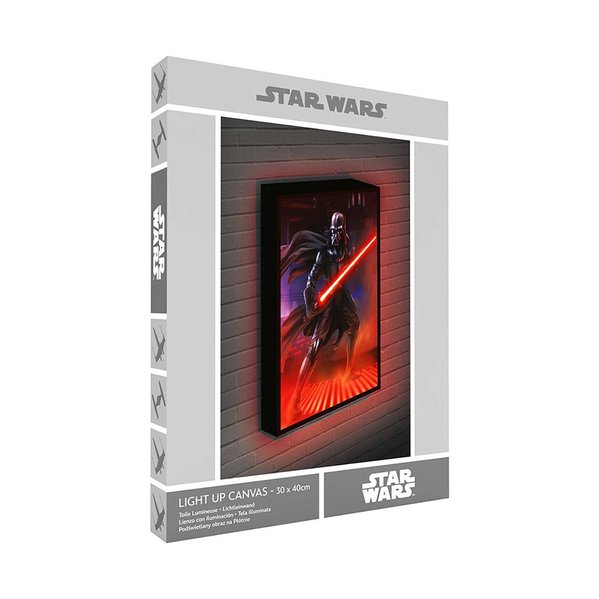 Star Wars Darth Vader LED light up canvas - British product
