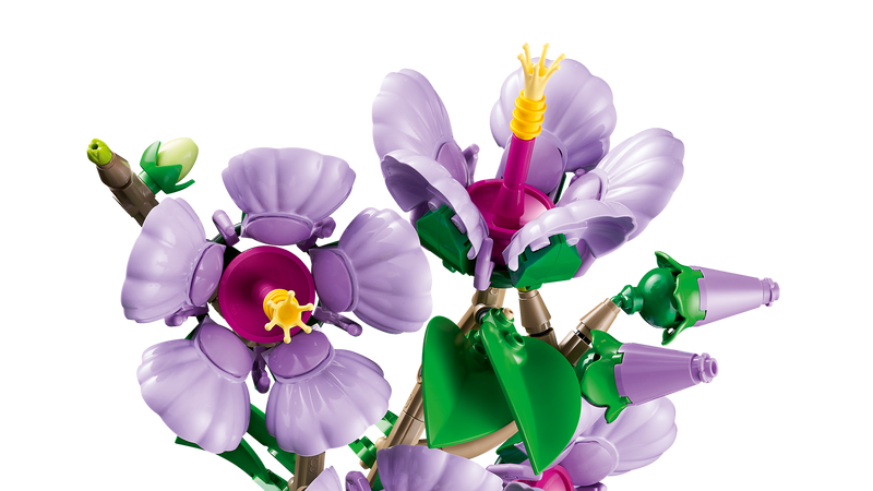 LEGO Botanicals Hibiscus flower model 660 pieces, UK version