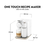 De'Longhi Nespresso Gran Lattissima white coffee machine, imported from the UK
