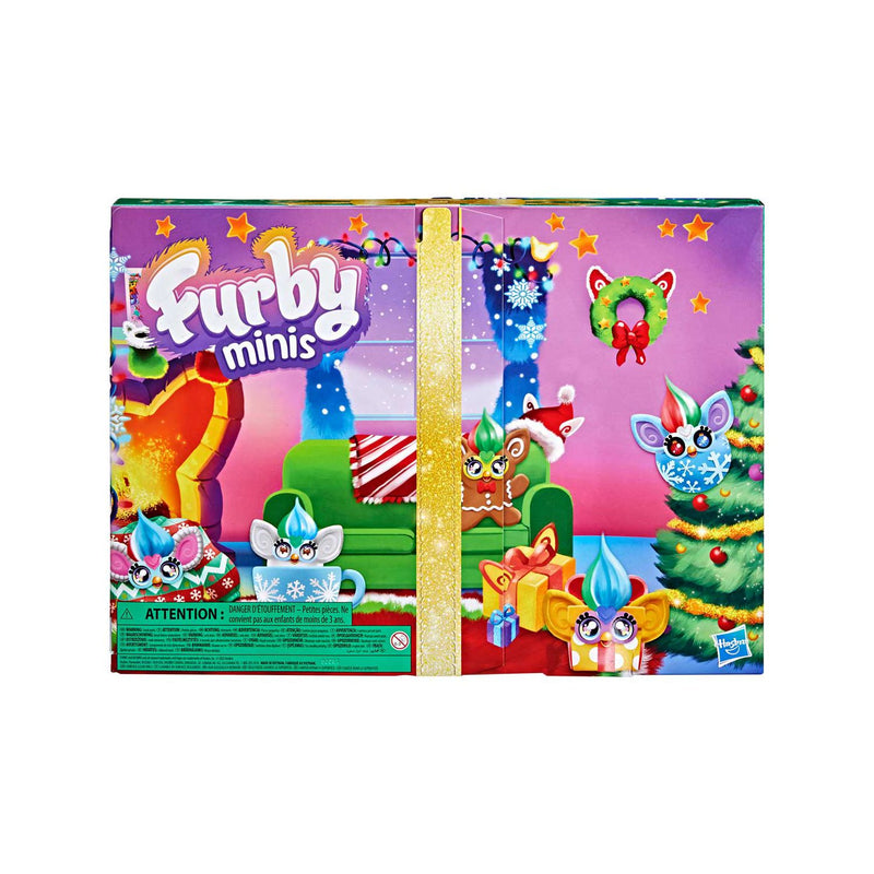 Furby Minis advent calendar with 24 toy surprises - British product