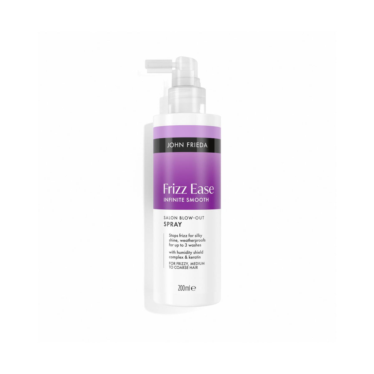 John Frieda Frizz Ease Blow Out Spray 200ml, imported from the UK