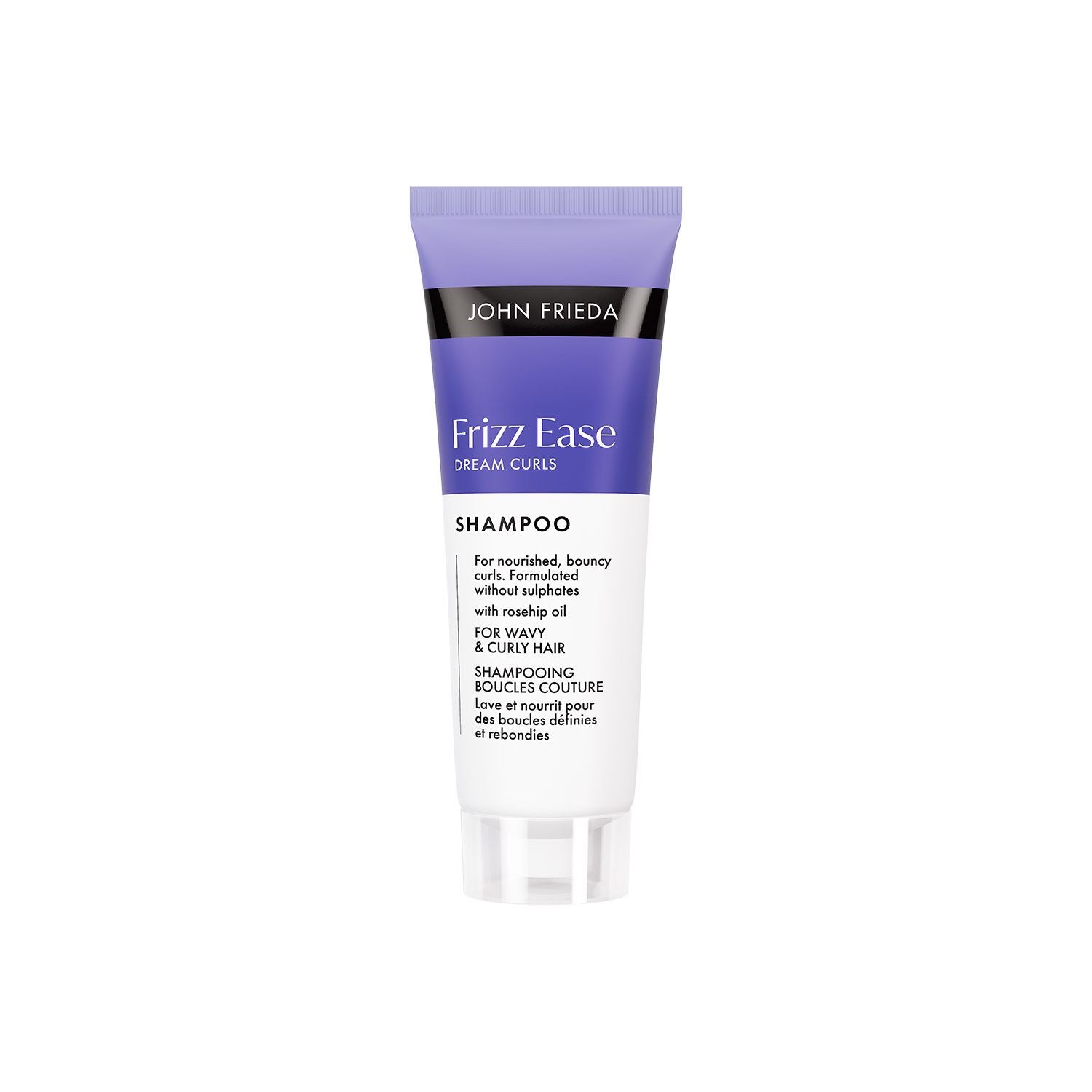 John Frieda Dream Curls shampoo 75ml, imported from the UK