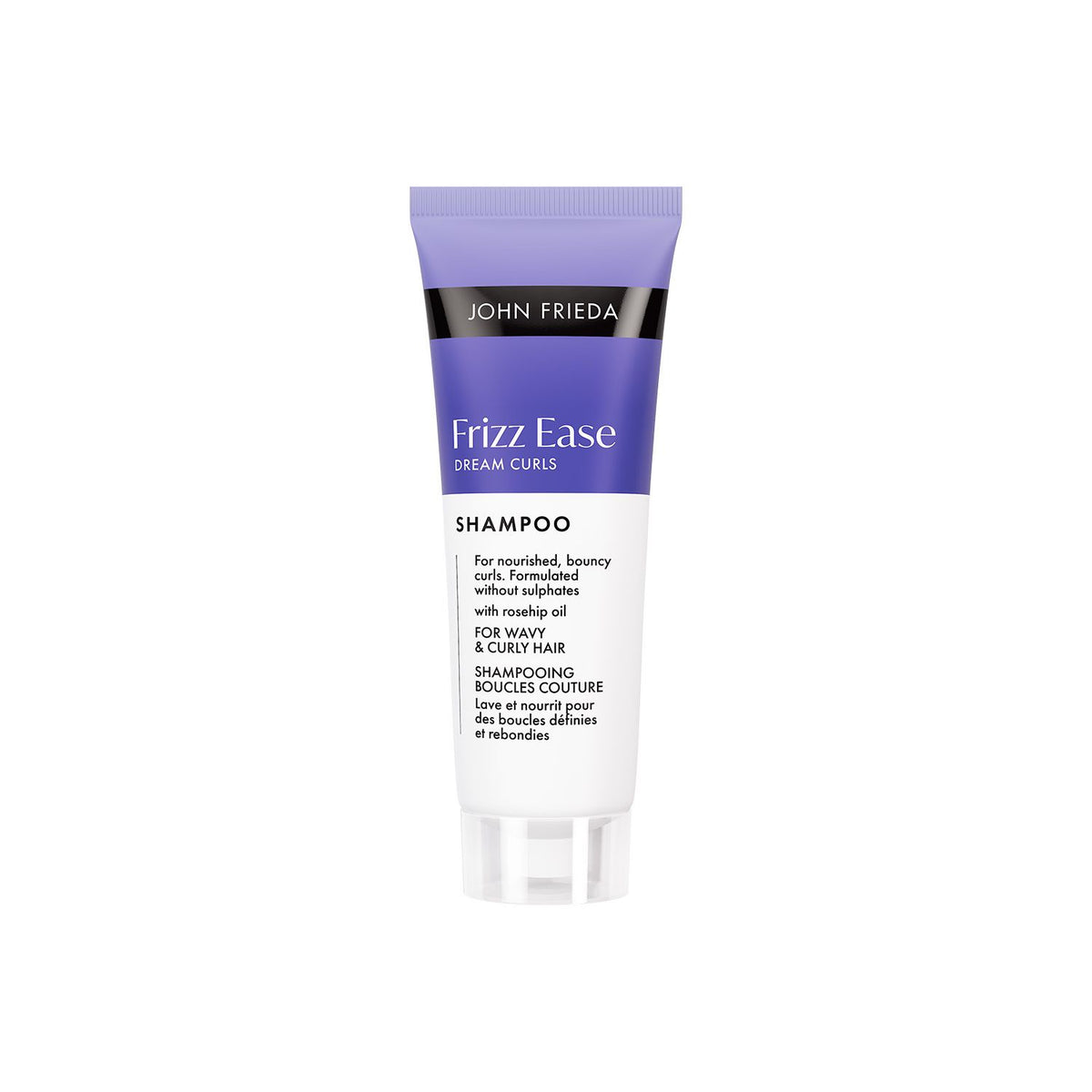 John Frieda Dream Curls shampoo 75ml, imported from the UK