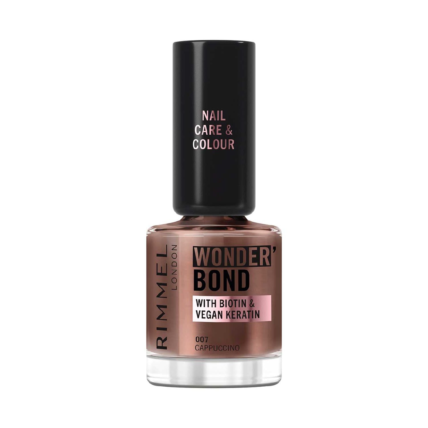 Rimmel nail polish 007 Cappuccino, UK version