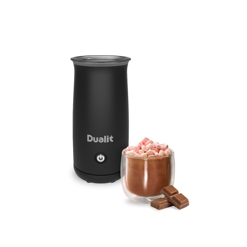Dualit milk frother and hot chocolate maker black, imported from the UK