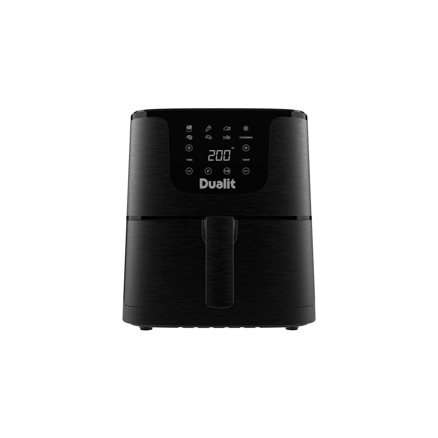 Dualit black air fryer 5.5 litre, imported from the UK