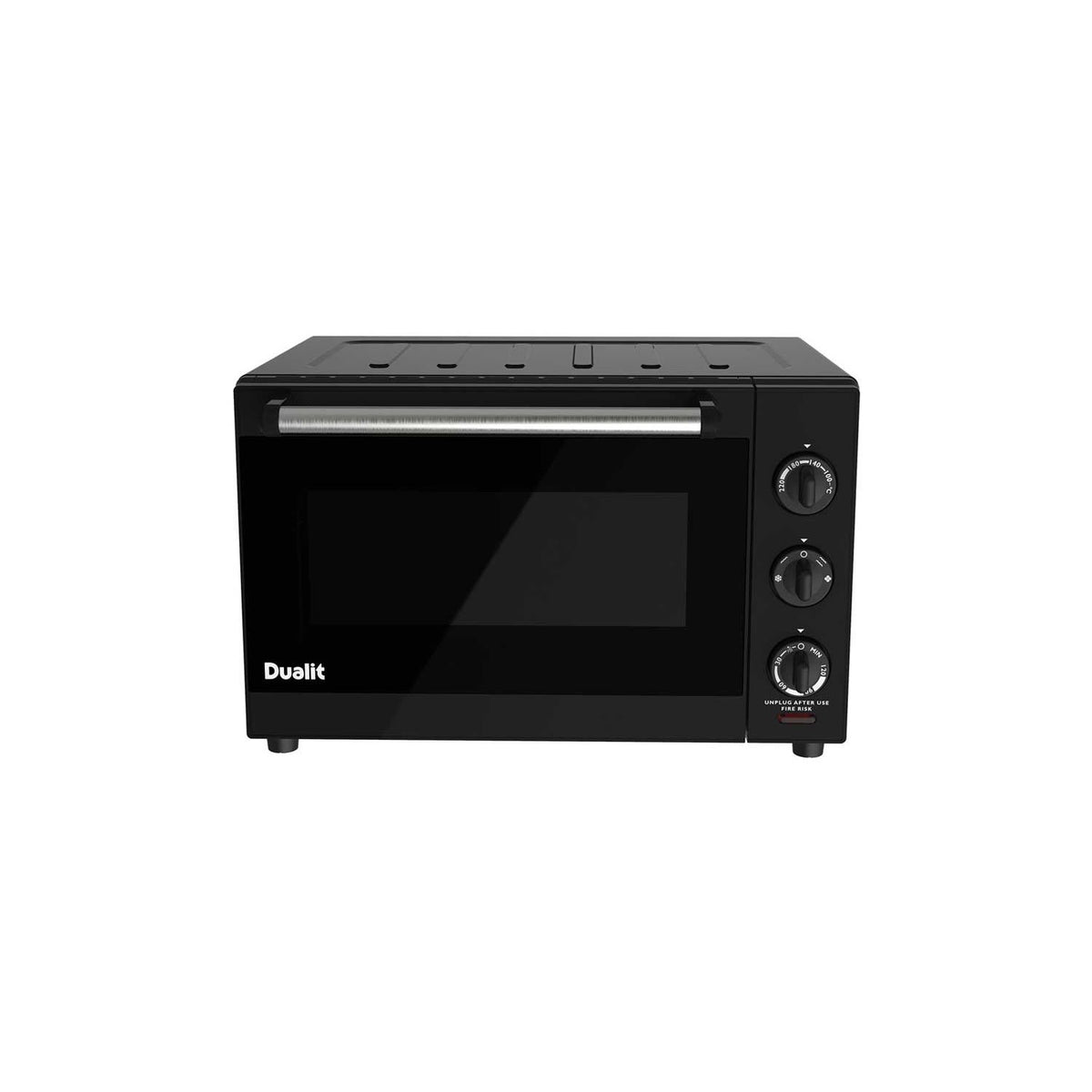 Dualit mini oven black 22L, UK version