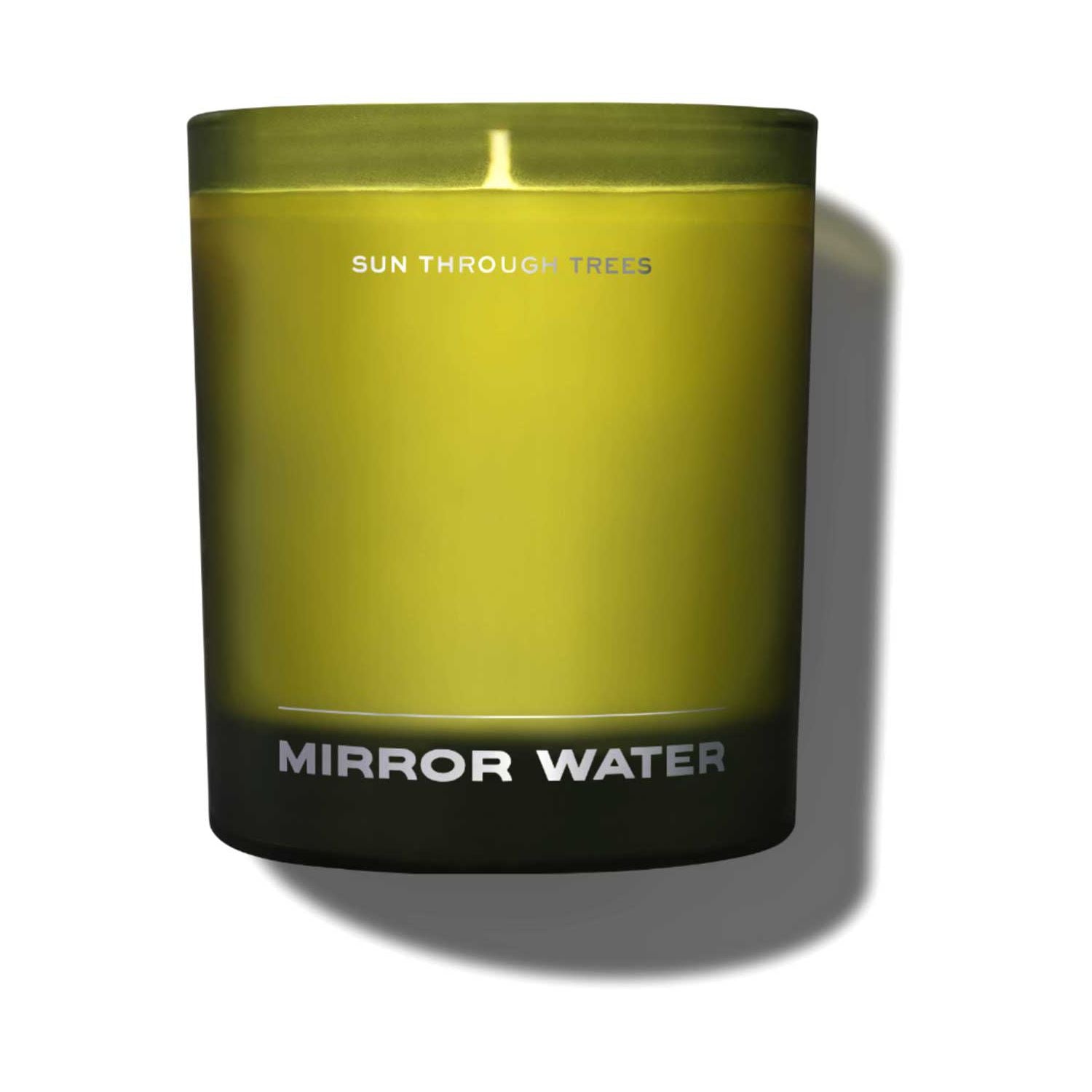 Mirror Water Sun Through Trees candle 280g, UK version
