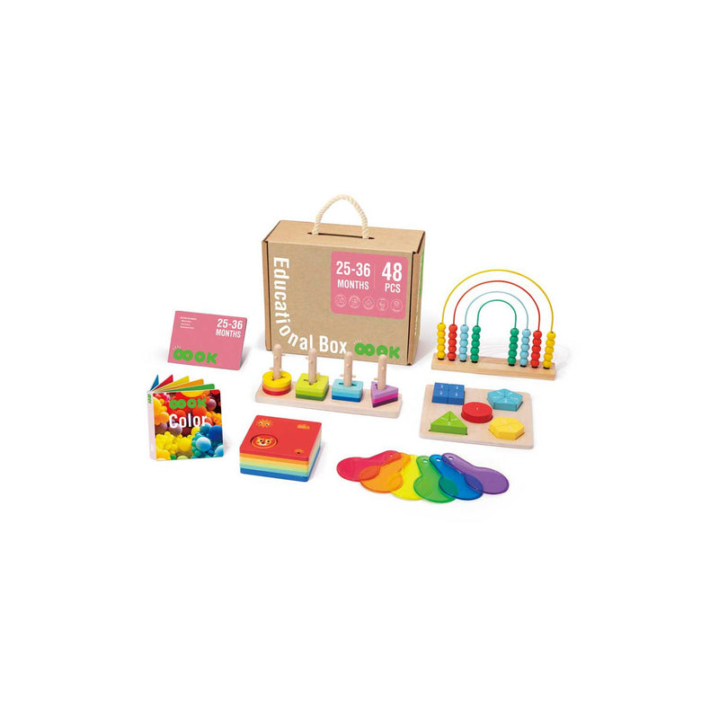 Tooky Toy Educational Box 25-36 Months, UK version